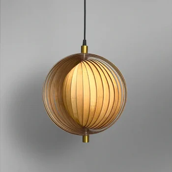 Seashell Pendant Lamp: Designer Hanging Lamp Chandelier | Handmade Cafe Lighting | Restaurants Decor Living Room [30cm/12in, 40cm/16in Dia]