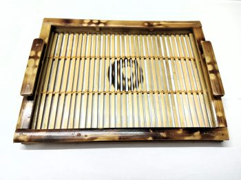 Rectangular bamboo serving tray | Utility